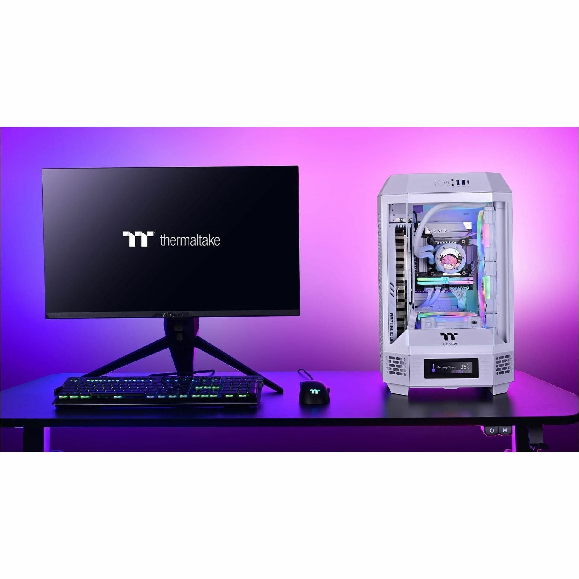 Thermaltake The Tower 250 Snow Mini Tower Chassis Thermaltake The Tower 250 Snow Mini Tower Chassis